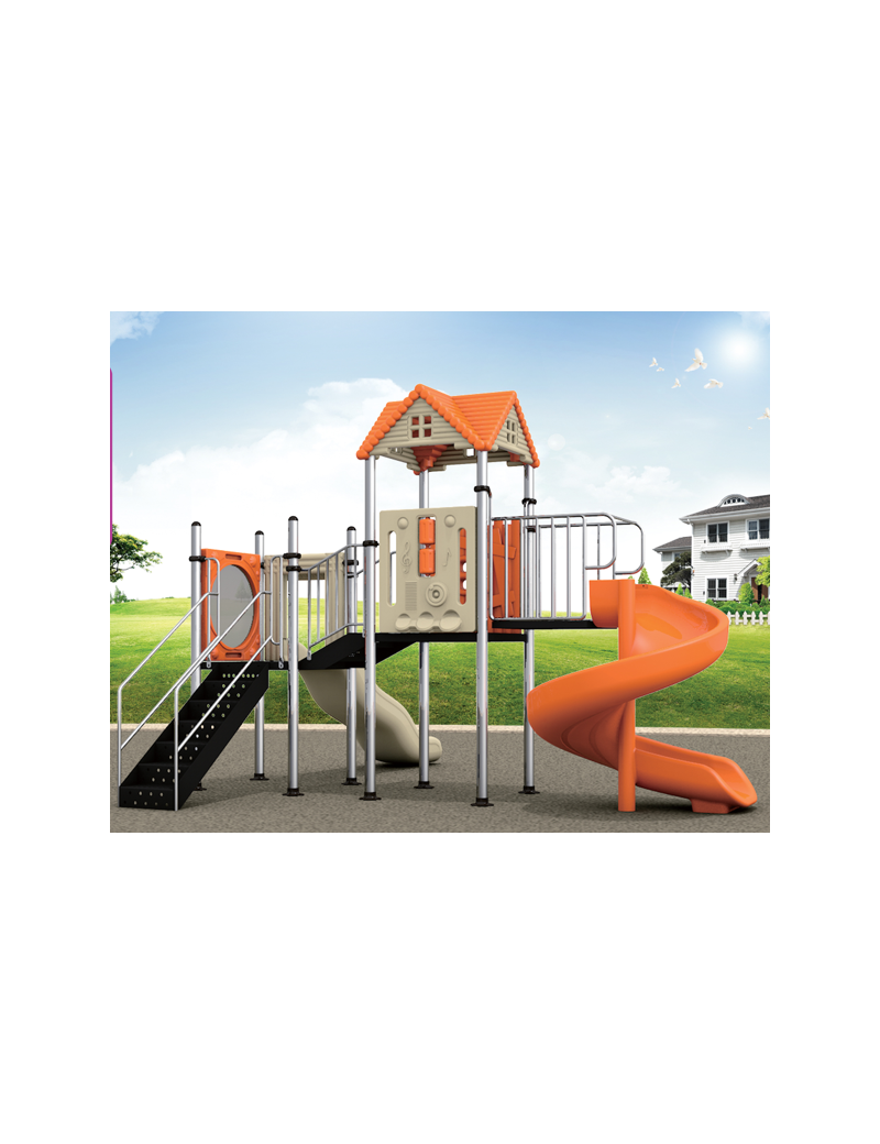 Farm Series Playground for Cambodia, Indoor and Outdoor