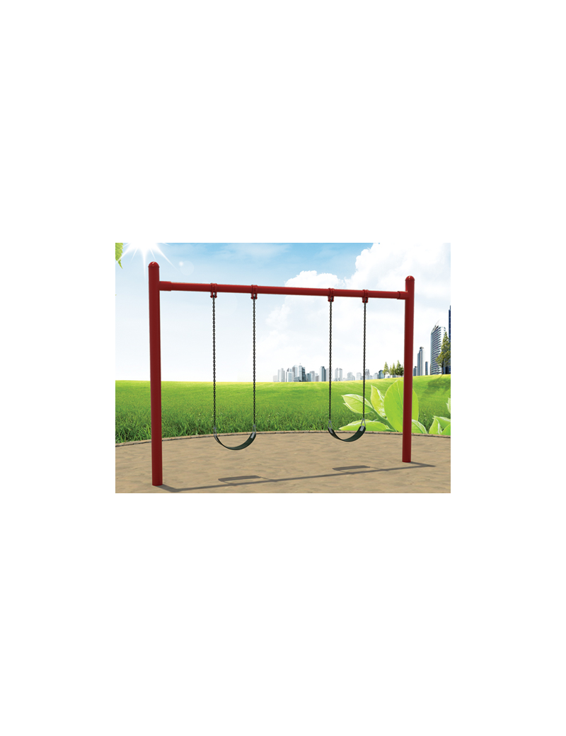 High Quality Outdoor Swing Set for Cambodia.  Made with quality, long-lasting