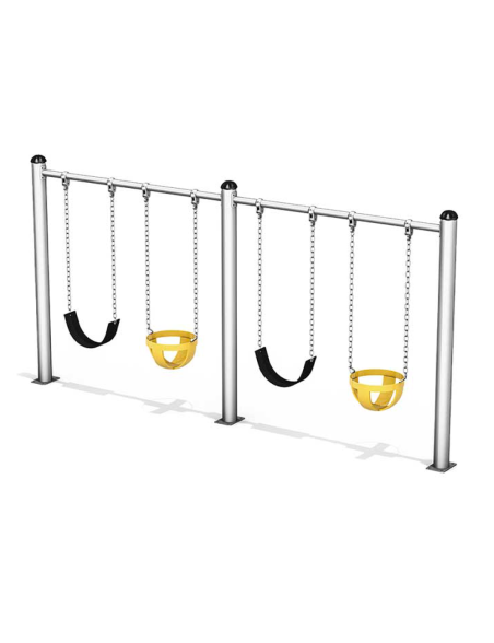 4 Seat Simple Swing, Outdoor, High quality