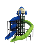 Sliding Series Big Playground, Indoor or Outdoor | Luxury PE Board