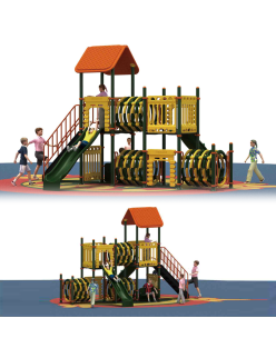 Simple Series Modular Big Playground | Schools, Boreys, Organizations